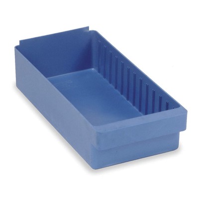 QUANTUM STORAGE SYSTEMS QED606BL Drawer Bin,Blue,Polystyrene,4 5/8 in 1NTT6