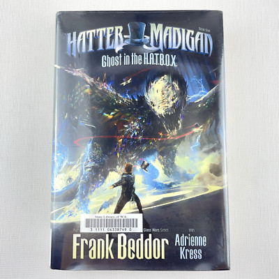 Hatter Madigan: Ghost in the Hatbox by Frank Beddor Hardcover Book (Ex Library)