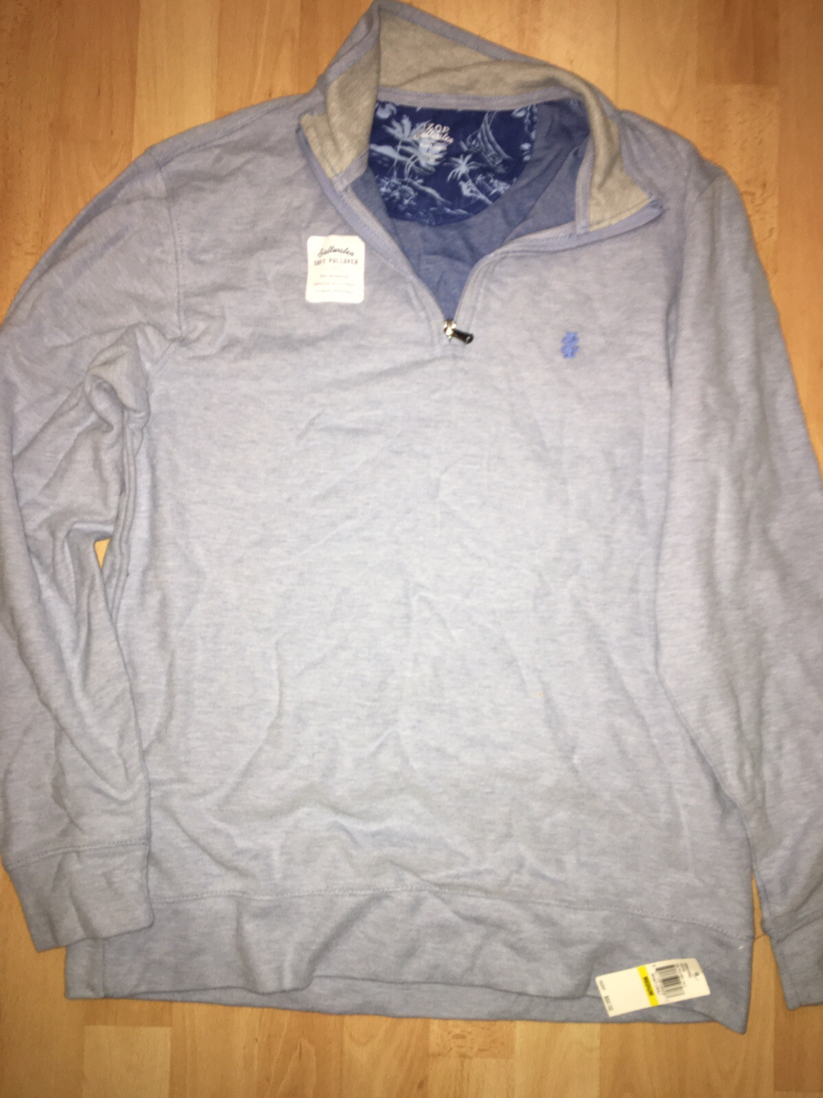 New IZod Saltwater Soft Pullover size 