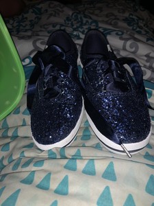 keds navy glitter