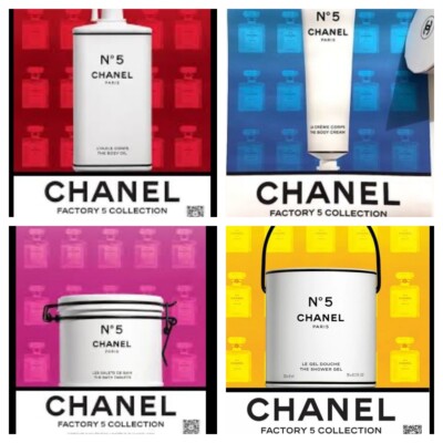 Chanel Factory Collection Poster Art Collectors Rare UK