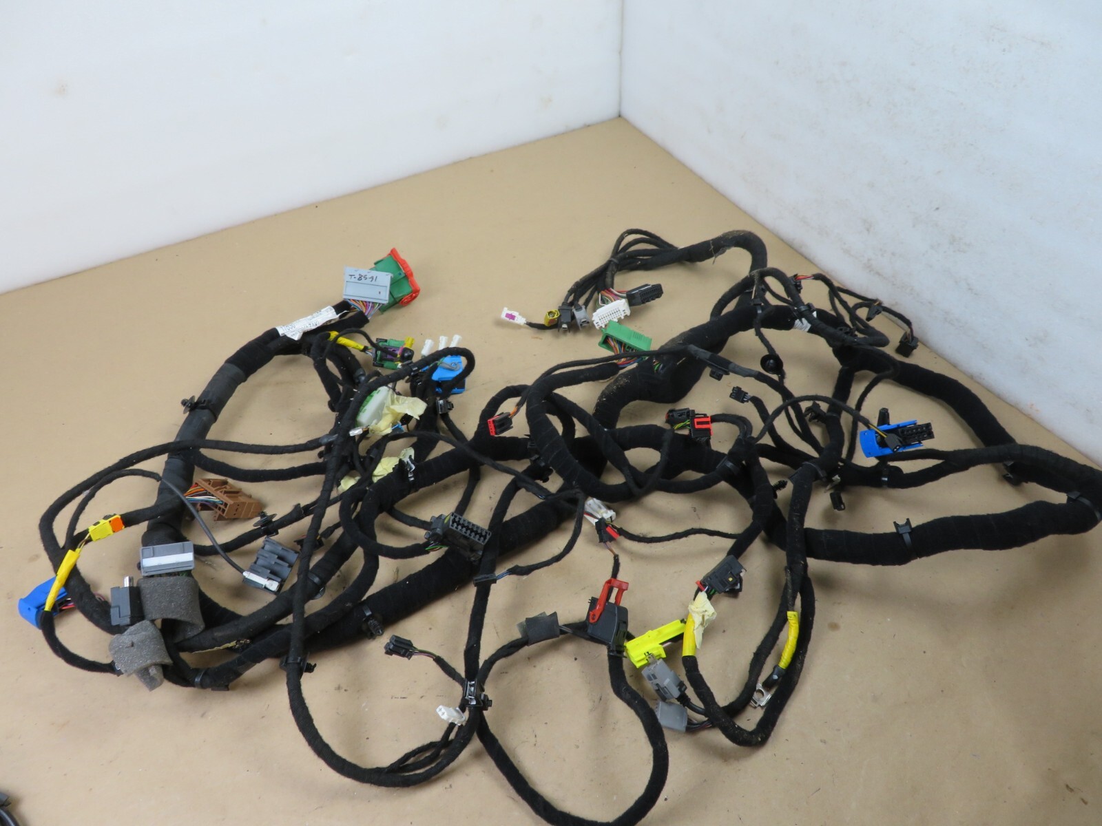 2014-2017 MASERATI GHIBLI FRONT DASH INSTRUMENT PANEL WIRING WIRE HARNESS OEM