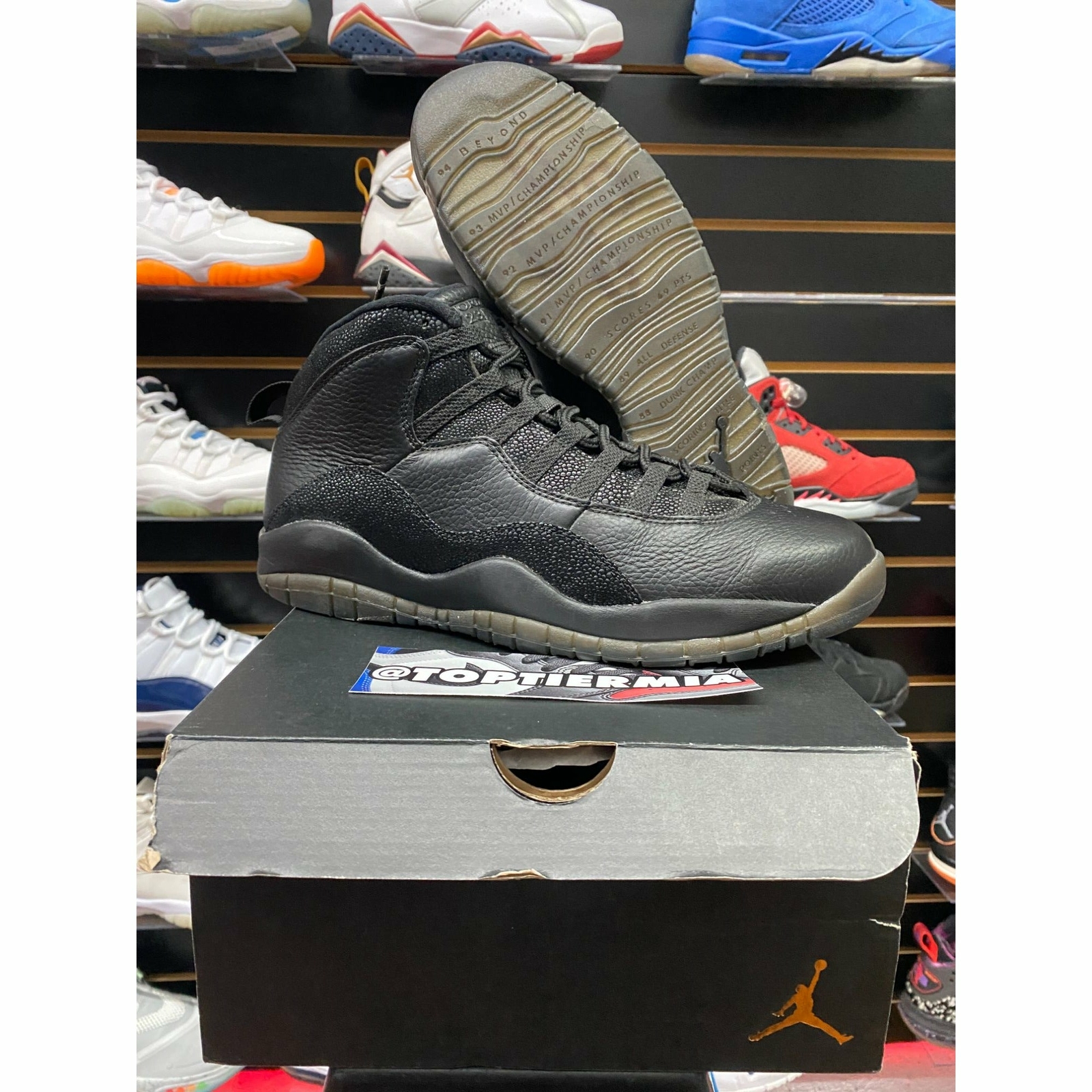 air jordan 10 ovo black 2016 sz 11 