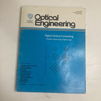 Digital Optical Computing Optical Engineering Vol 25 No. 1 January 1986 
