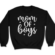 Mom of Boys Sweatshirt Funny Mothers Day Gift