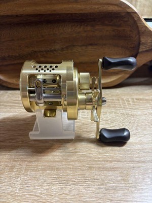 Shimano Calcutta Conquest 201 Baitcasting Reel Left-Handed Vintage Model Used