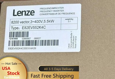 Fast ship Lenze INVERTER E82EV552K4C040 E82EV552-4C040 new