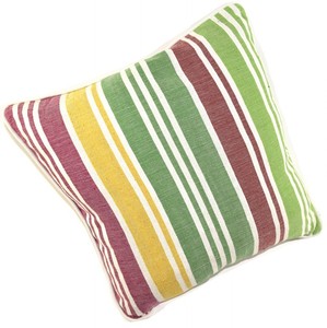 large striped cushions
