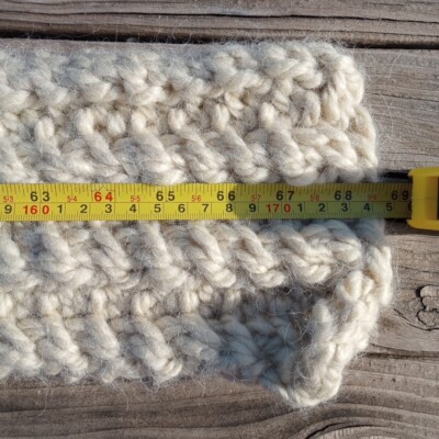 Womens Handmade Alpaca Beanie Hat and Scarf Set Beige Cable Knit Chunky Combo Womens Handmade Alpaca Beanie Hat and Scarf Set Beige Cable  main image 4