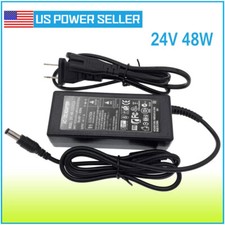 24V DC 2A Power Supply Adapter 100-240V AC Input 24V DC 2Amp Output 5.5mm