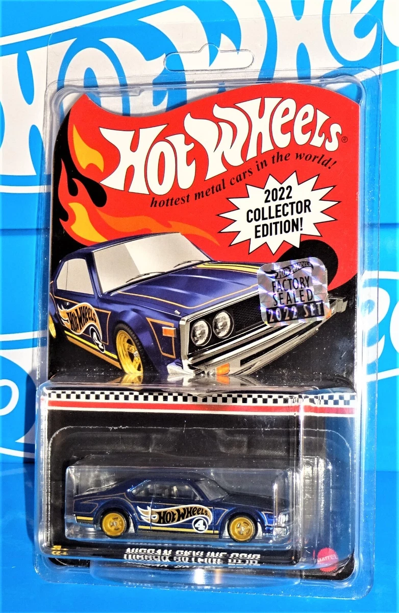 Hot Wheels 2022 Factory Set Collector Edition Promo Nissan Skyline C210 Blue