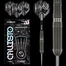 WINMAU CALLISTO SERIES STEEL TIP DARTS 26 GRAM 90 TUNGSTEN SHIPS FREE FLIGHTS 2