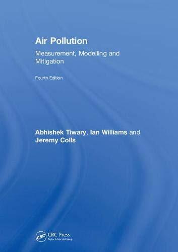 Air Pollution: Measurement, Modelling and Mitig, Tiwary, Williams Hardcover..