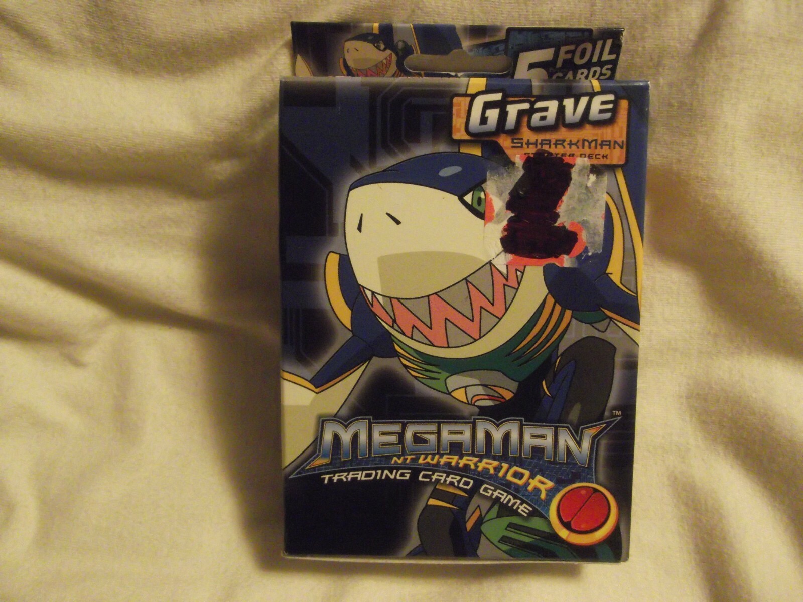 MegaMan NT Warrior Trading Card Game Grave Starter Deck Sharkman. NEW
