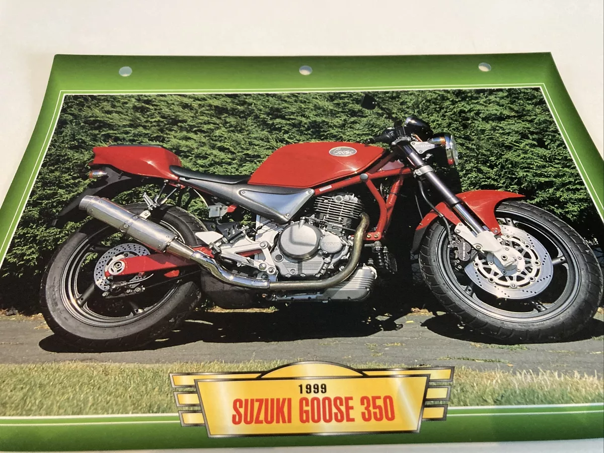 Suzuki 350 Goose 1999 Form Card Motorbike Passion Collection Atlas