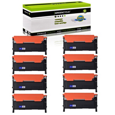8PK CLT-409S TONER Fits For Samsung Color CLX-3175 CLX-3175n CLX-3175fn Printer
