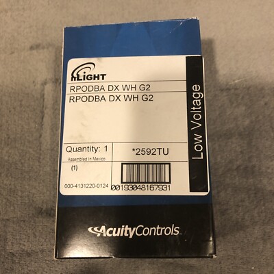 Acuity Controls NPODMA DX WH Wall Dimming Switch White **NEW**
