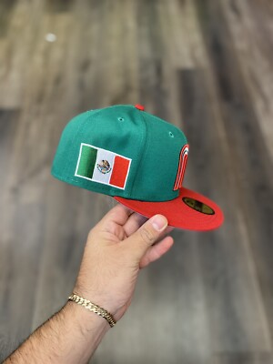 New Era Mexico WBC Green 59Fifty Fitted Hat (Sz 7 5/8) | eBay