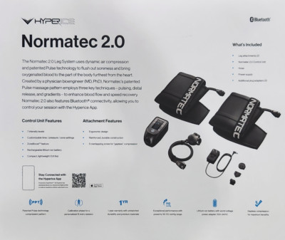 NEW! Normatec Pulse 2.0 Leg Compression Recovery System with Leg Attachments