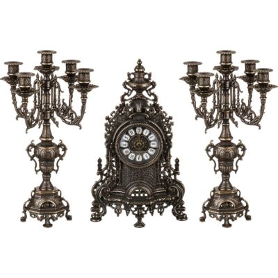 Bougie horloge, La Belle et la Bête, bougeoir LED Bougie horloge, La Belle et la Bête, bougeoir LED