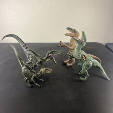 Jurassic World Four 4 Dinosaur Lot Incomplete 