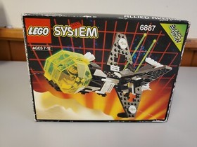 Lego Space Set 6887 Allied Avenger 100% complete 1991 With Box And Instructions 