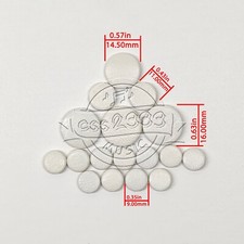 10 set New clarinet pads real leather great material white color Accessories