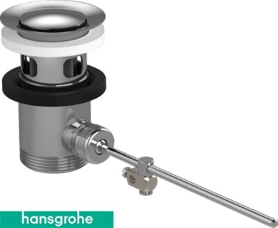 Hansgrohe Vivenis Waschtischarmatur – 1-Griff, 1-Loch, 15,2 Cm Hoch, Chrom, Mit WaterfallStream