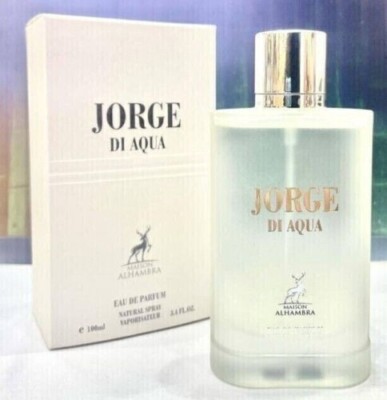 Jorge Di Aqua Alhambra Original EDP Perfume 100 ML /3.4 FL Super Rich Fragrance
