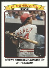 2023 Topps Heritage #BF-8 Tony Pérez Baseball Flashbacks