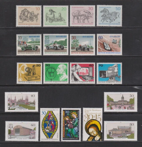 Postfrische Briefmarken aus Berlin als Lots & Sammlungen von