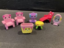 LOT OF 7 MCDONALDS HAPPY MEAL SHOPKINS HAPPY PLACES TOYS