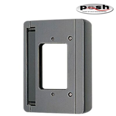 NEW - Aiphone KAW-D 30-Degree Angle Box for 1-Gang Surface Mount Door Stations