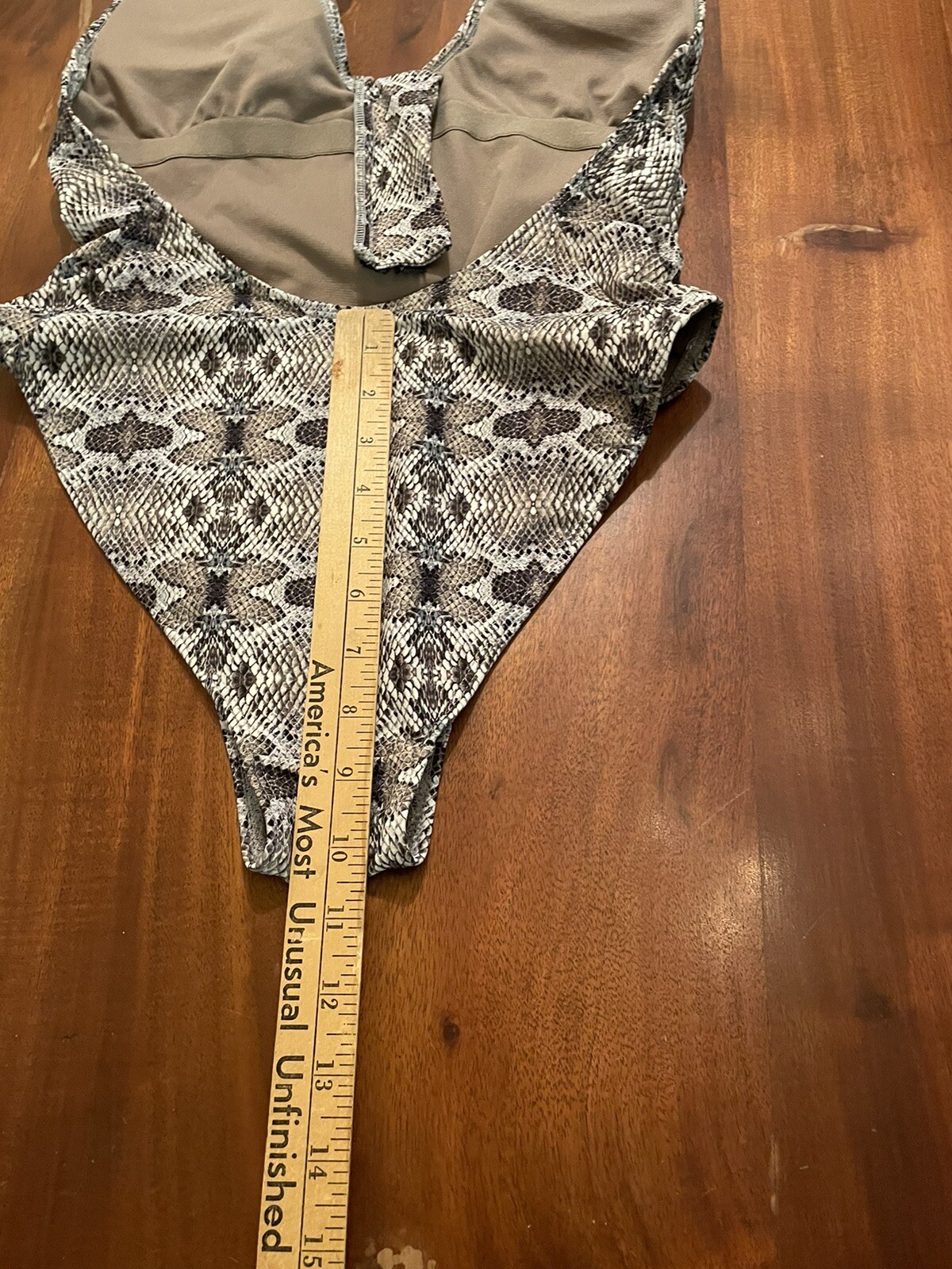 Rachel Roy Boho Python Front Zip One Piece Bathin… - image 7