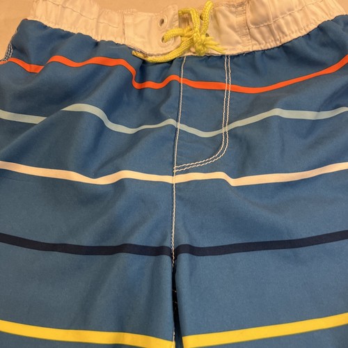 Gap boys Swim Trunk Size L (10)Blue With Stripes - Picture 3 of 7