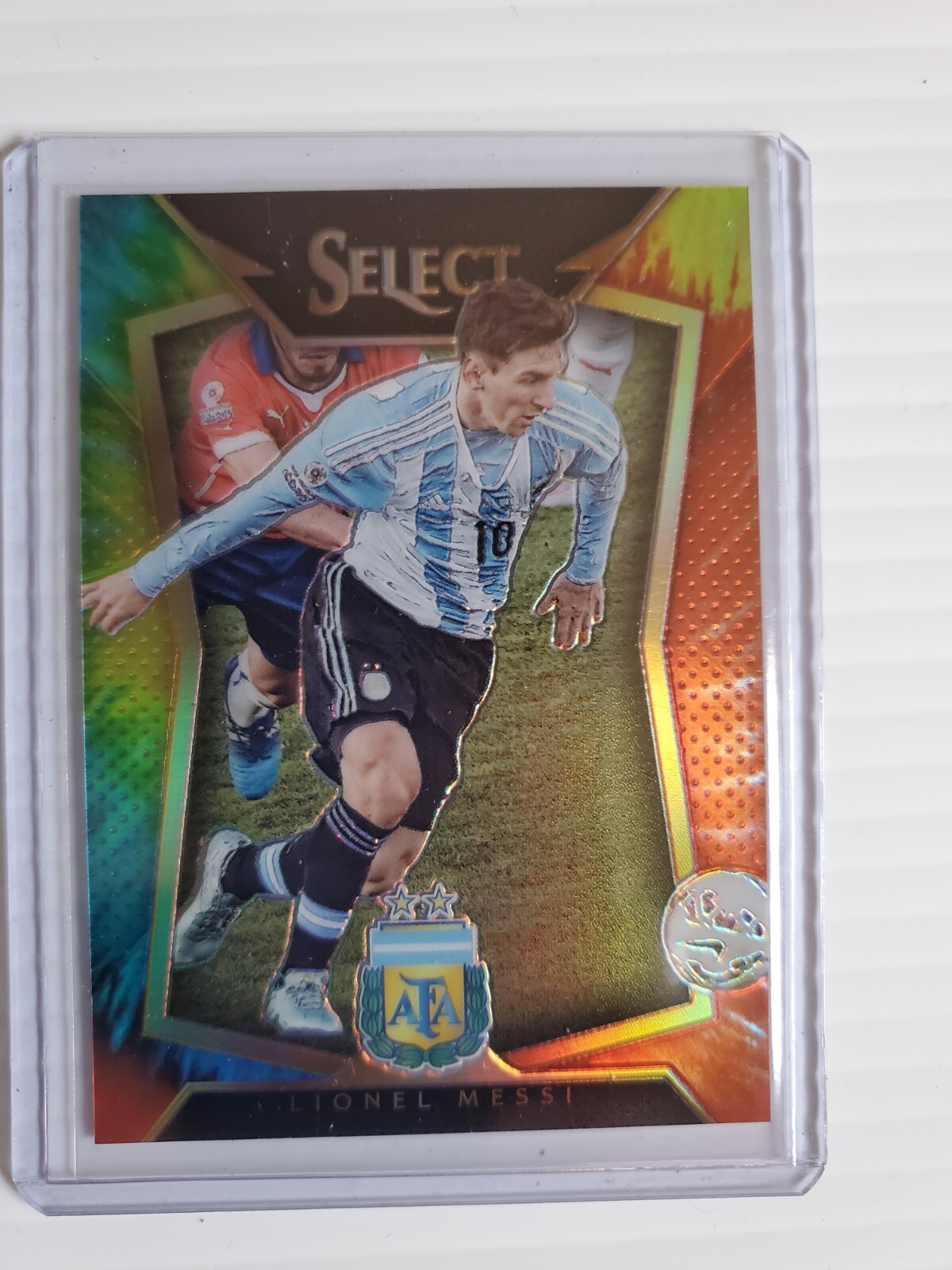 2015-16 Lionel Messi Panini Select Tie Dye Prizm #65 /30