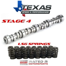 Texas Speed TSP LS Truck Stage 4 Camshaft & GM LS6 Valve Springs 4.8 5.3 6.0 6.2