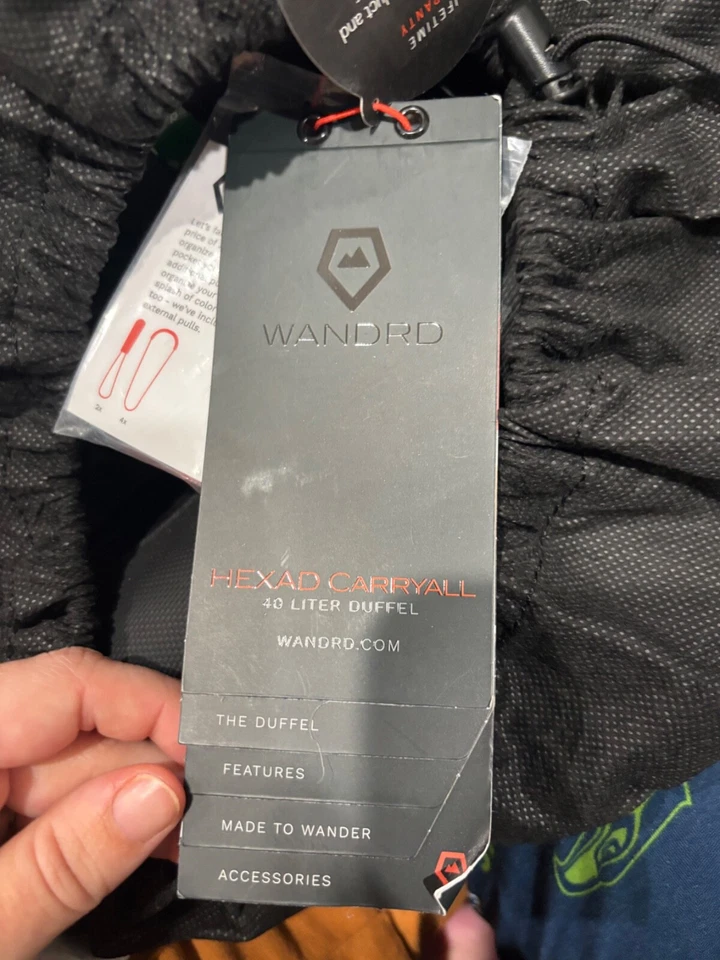 Wandrd Hexad Access Carryall Duffel Backpack 40L (Green) - Image 3 of 3