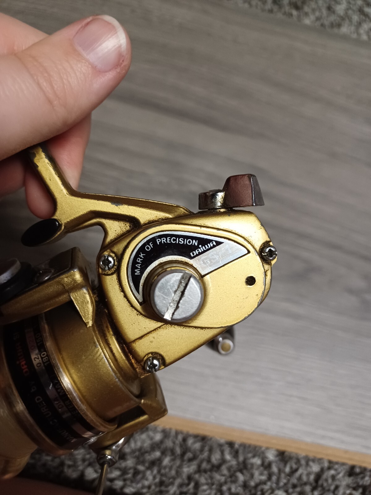 Vintage Daiwa Gold GS-1 Spinning Reel