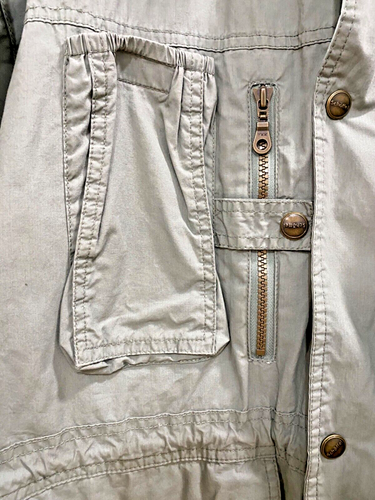 Vintage Schöffel x Land Rover Gear Men's Utility Field Jacket Size 40 - Lt Green - Picture 4 of 15