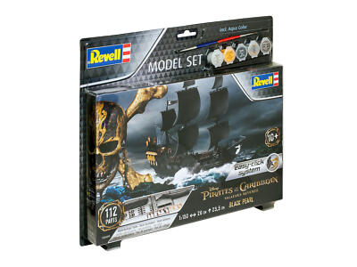 Revell Black Pearl Piratenschiff easy-click-system Bausatz + Basiszubehör 1:150