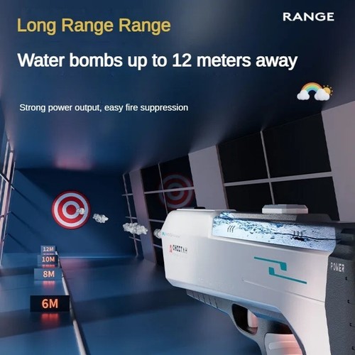Automatically Water π₯ Electric Gun Toy High Pressure Summer Outdoor Pool Fun - Picture 5 of 19