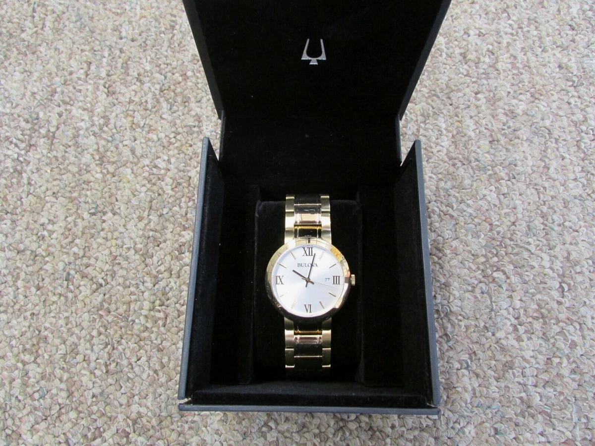 Bulova mens watch ebay sale