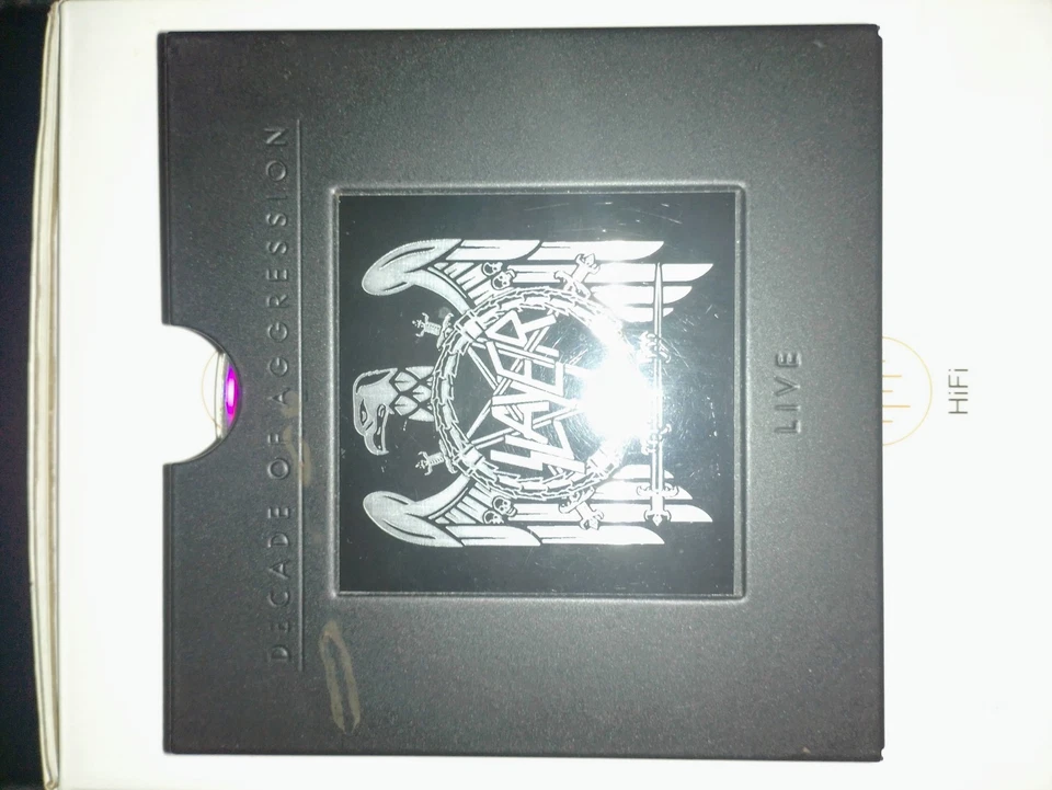 Slayer Decade of Aggression Live 2CDs 1991 Def American METAL BOX  Foto 4 de 4