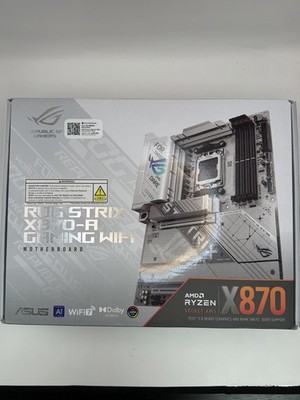 ASUS ROG STRIX X870-A GAMING WIFI AMD AM5 ATX  X870 ATX MOTHERBOARD (90MB1IF0)