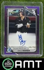 Rikuu Nishida Auto 2024 Bowman 145/250 Chrome Purple White Sox 1st Prospect