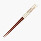 【Made in Japan】Japanische Essstäbchen Holz Blumenmuster Esszimmer Geschirr Geschenk