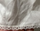 Vintage VANITY FAIR Cream White Nylon Half Slip Skirt Size M Medium 26" Lace — photo 2