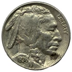 1936 Buffalo Nickel - Unc Details - Spot