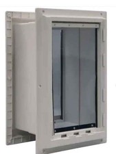 Ideal Pet Products Thru-the-Wall 9.75 in. x 17 in. IntegratWall Install Pet Door